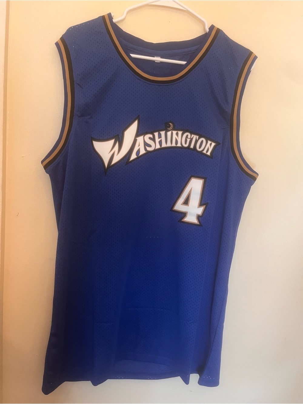 dc wizards Dybantsa #4 Basketball Jersey